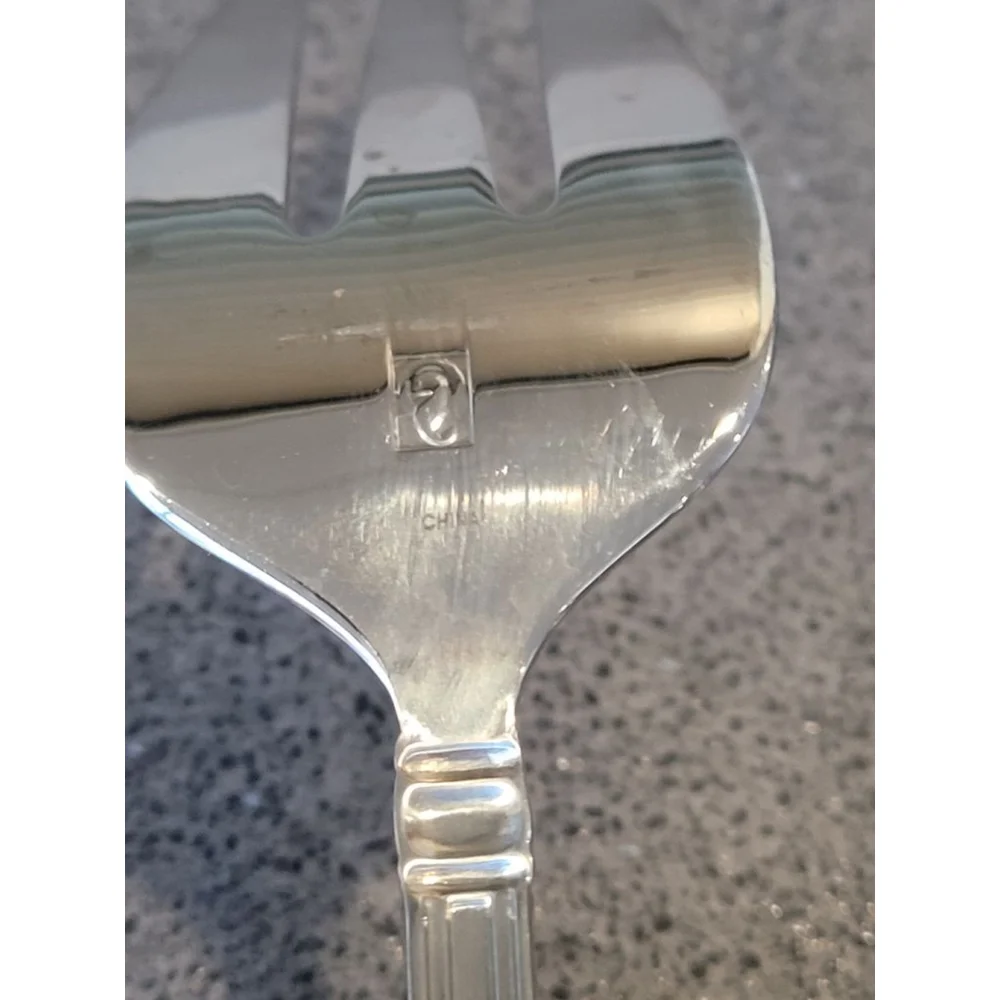 Waterford Mont Clare 18/10 Stainless Serving Fork Pierced 10.5” Replacement